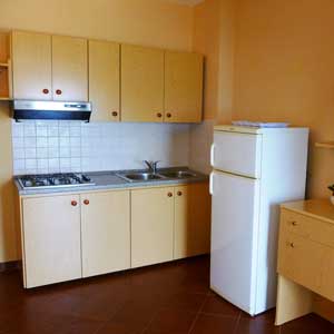 La Pelosetta: Apartamentos, Cocina pequeña (tipo B/C)